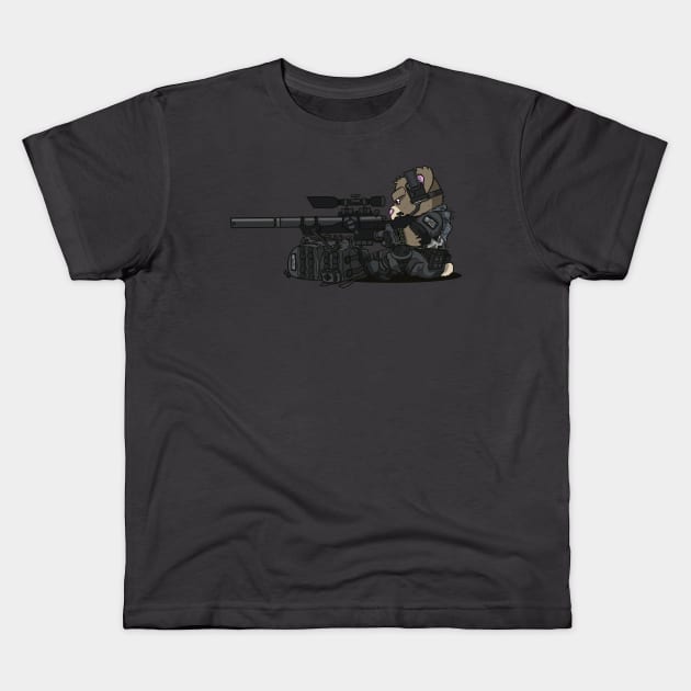 SKOPE (Black) Kids T-Shirt by hiwez